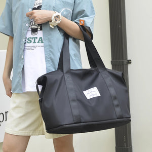 Large Capacity Folding Travel Duffel Bags Waterproof Luggage Tote Handbag