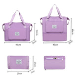 Large Capacity Folding Travel Duffle Bag Waterproof Tote Handbag Shoulder Bags