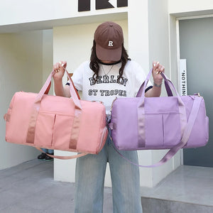 Large Capacity Folding Travel Leisure Bag Waterproof Luggage Tote Bag