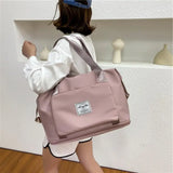 Travel Lightweight Waterproof Carry on Luggage Bag with Fixed Strap