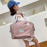 Travel Lightweight Waterproof Carry on Luggage Bag with Fixed Strap