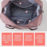 Large Capacity Folding Travel Luggage Waterproof Gym Bag Women Handle Handbag