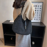 Large Capacity Frosted Shoulder Bags For Women Latest Style Personality Handbags