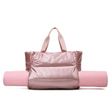 Large Gym Bag Winter Cotton Feather Down Shoulder Bag