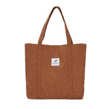 Canvas Shoulder Bag for Women Solid Small Fresh Tote Bags Female