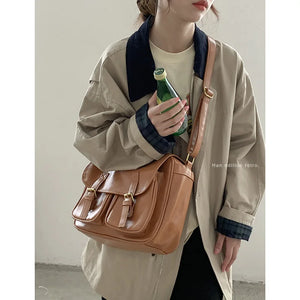 Large Capacity Female Shoulder Bags CrossBody Vintage Bags
