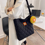 Nylon Ladies Shoulder Bag Spring Women Messenger Bags Plaid