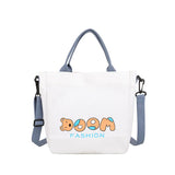 Japanese Style Vintage Tote Bag Large Capacity High School University Class