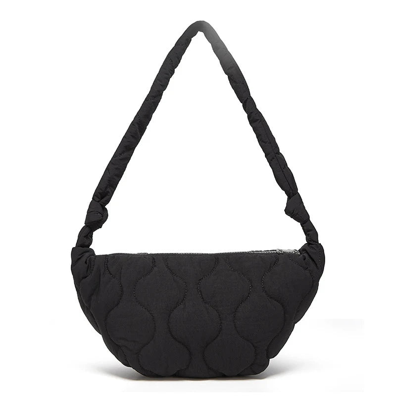 Large Capacity Space Cotton Shoulder Bags For Women Winter Ladies Handbags