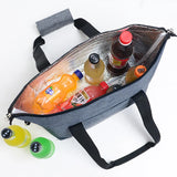 Insulated Bag 10L/20L Picnic Lunch Box Cooler Tote Travel Food Thermal Bag