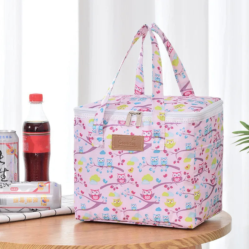 Large Insulated Lunch Box Bag Waterproof Portable Picnic Thermal Cooler Bag