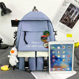 Large Capacity Girl Backpack Female Student School Bags Japanese College Style M