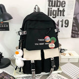 Large Capacity Girl Backpack Female Student School Bags Japanese College Style