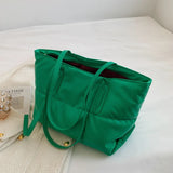 Large Capacity Women's Shoulder Bag All-match Texture Underarm Tote Bag