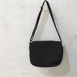 Large Capacity Canvas Shoulder Bag Women Student School Bags