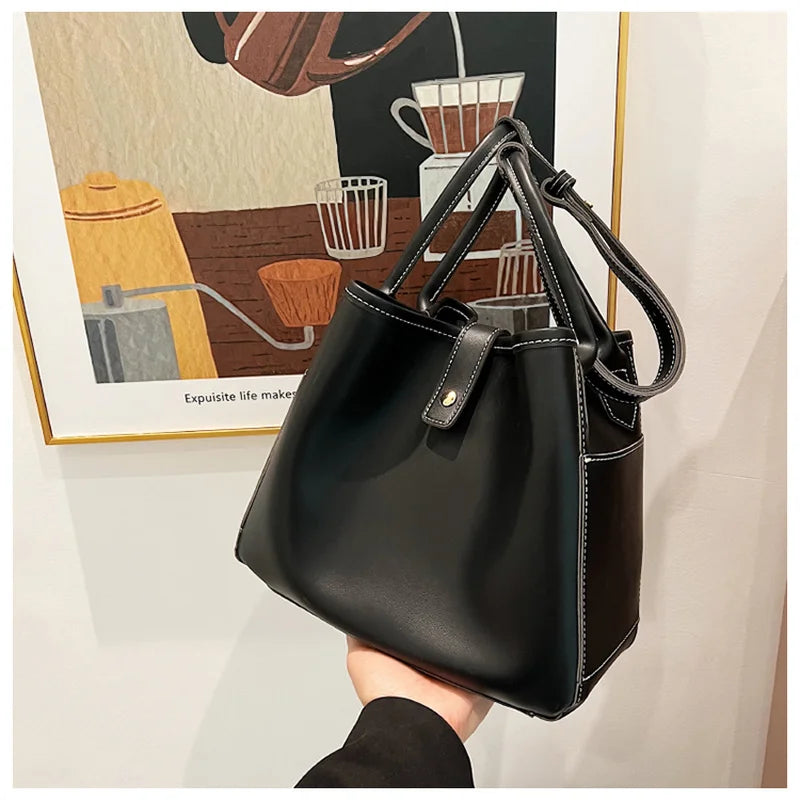 Large Capacity Women's Shoulder Bag Senior Tote Bag