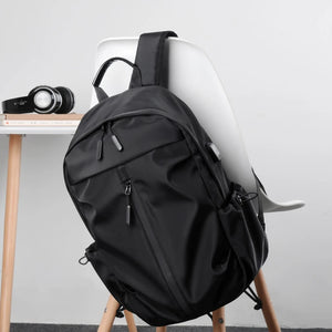 Large Capacity Men's Backpack Travel School Computer Bag