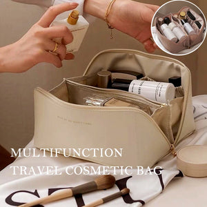 Large Capacity Makeup Bag Travel Cosmetic Bag Organizer Multifunction Handbag