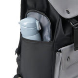 Large Capacity Men Backpack Laptop 15.6 Inch Water Proof Oxford Gray