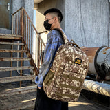 Large Capacity Camo Backpack Waterproof Outdoor Travel Bag