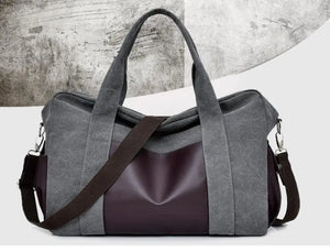 Large Capacity Canvas Travel Bags Vintage Men Women Weekend Duffle Tote