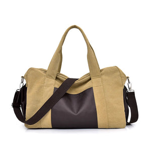 Large Capacity Canvas Travel Bags Vintage Men Women Weekend Duffle Tote