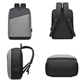 Large Capacity Men's USB Charging Business Backpack 15.6 Inches Bag