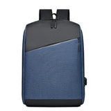 Large Capacity Men's USB Charging Business Backpack 15.6 Inches Bag