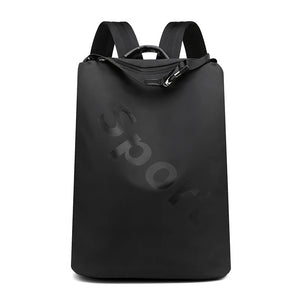 Men's Large Capacity Backpack Handbag Single Shoulder Bag With Letters