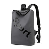 Men's Large Capacity Backpack Handbag Single Shoulder Bag With Letters