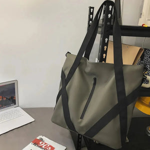 Large Capacity Men's Shoulder Bags Travel Handbag High Nylon Unisex