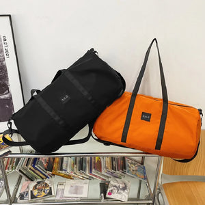Waterproof Nylon Travel Duffle Fitness Bag Unisex Luggage Handbags
