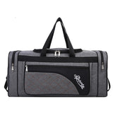 Men's Large Capacity Travel Duffle Bag Oxford Weekend Trip Unisex Lugg
