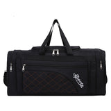 Men's Large Capacity Travel Duffle Bag Oxford Weekend Trip Unisex Lugg