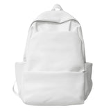 Large Capacity Outdoor Travel Leather Backpacks BookBags School Backpack