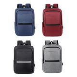 Large Capacity Men's Backpack USB Charging Waterproof Rucksack
