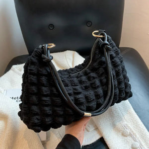 Large Capacity Messenger Winter Lingge Fold Large Bag Leisure Personalized Women