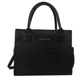 Crocodile Pattern Messenger Bag Large Capacity Crossbody Tote for Women