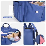 Large Capacity Mommy Diaper Bag Waterproof Travel Backpack