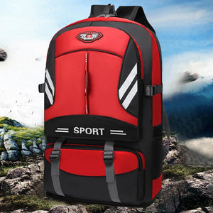 Large Capacity Mountaineering Backpack with Adjustable Shoulder Strap