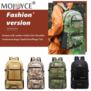 Large Capacity Mountaineering Bag Oxford Fitness Backpack Waterproof