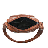 Vintage Leather Women's Shoulder Bag Large Capacity Ladies Totes