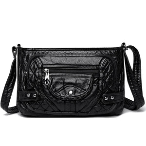 Large Multilayer Crossbody Bag Women Shoulder Handbag
