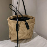 British Style Corduroy Shoulder Bag Women's Handbag Crossbody Purse Tote Satchel