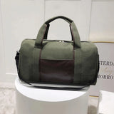 Large Capacity Travel Bag Yoga Fitness Canvas Handbag
