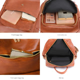 Large Capacity Women's Backpack High-grade Texture Versatile Commuter Leisure