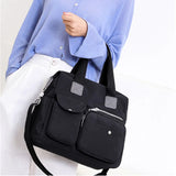 Large Capacity Women's Crossbody Bag Canvas Shoulder Handbag