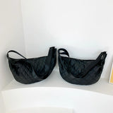 Nylon Embroidery Women's Shoulder Bag Crossbody Bag Ladies Messenger Bag