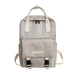 Large Capacity Nylon School Bag For Teenage Girl High Women Backpack
