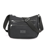 Large Capacity Nylon Shoulder Bag Casual Waterproof Ladies Messenger B